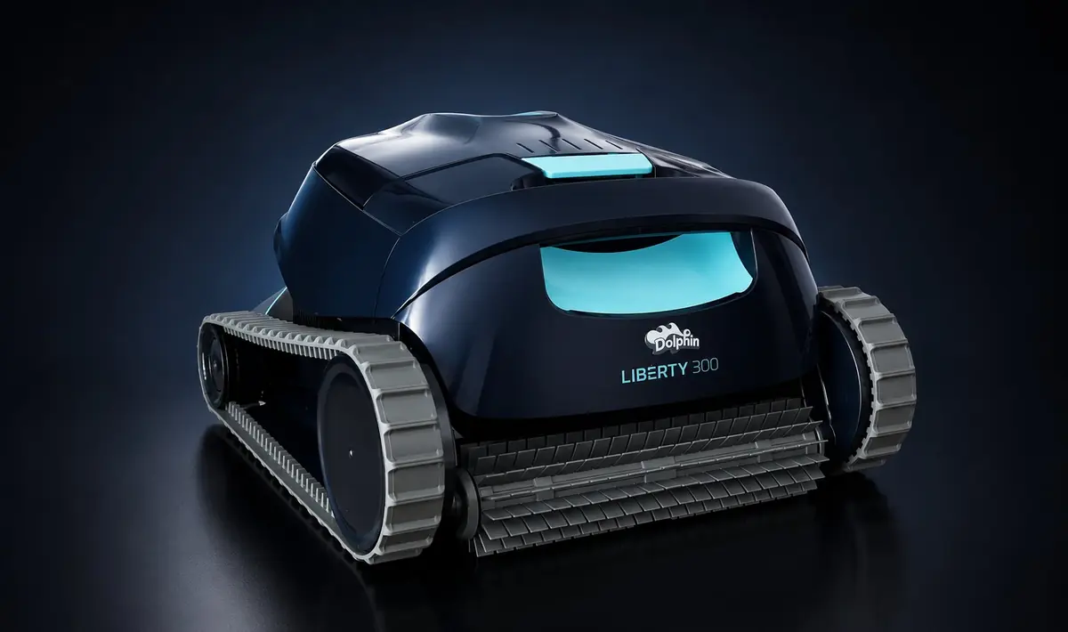 Dolphin Liberty 300 robot piscine sans fil fond parois ligne d'eau