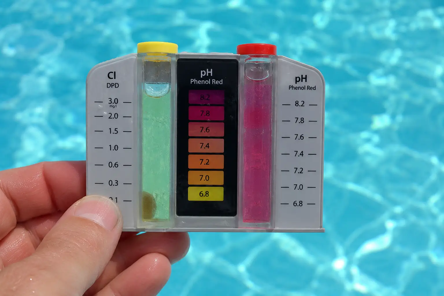 pH piscine trop haut : comment le baisser en 24h