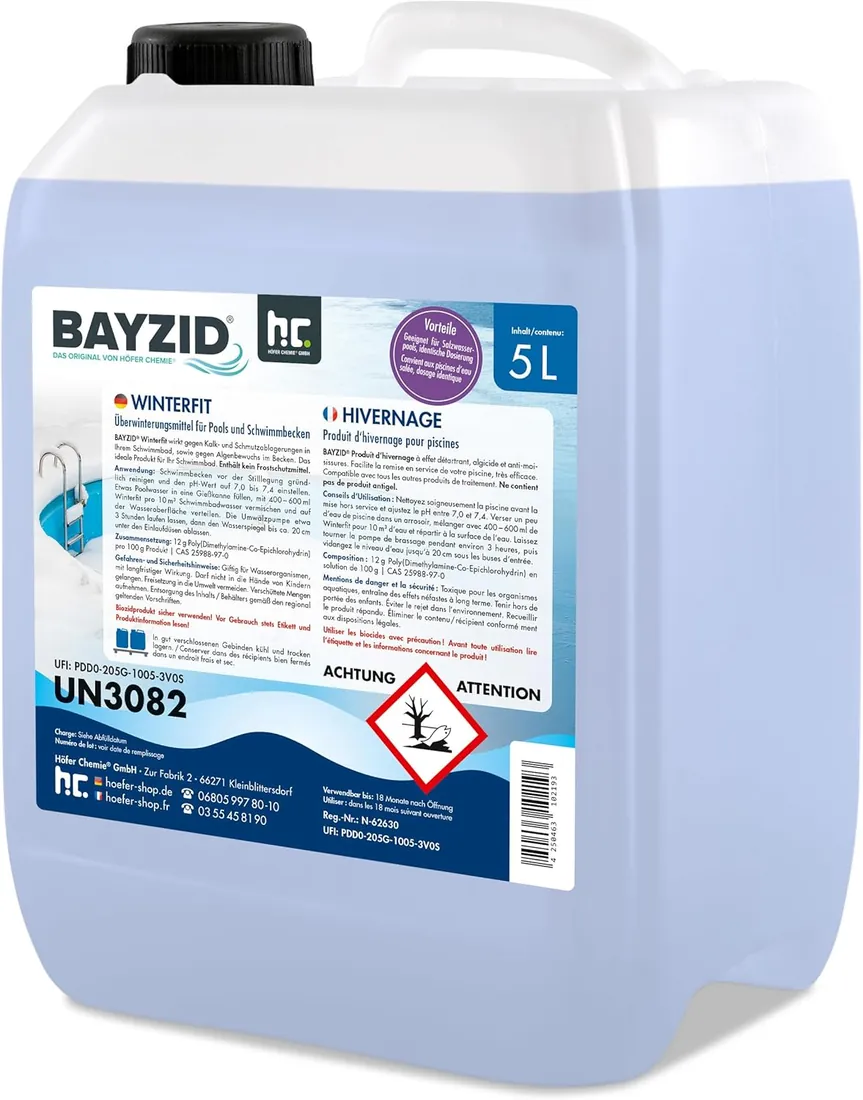 Bidon 5 L Bayzid Winterfit